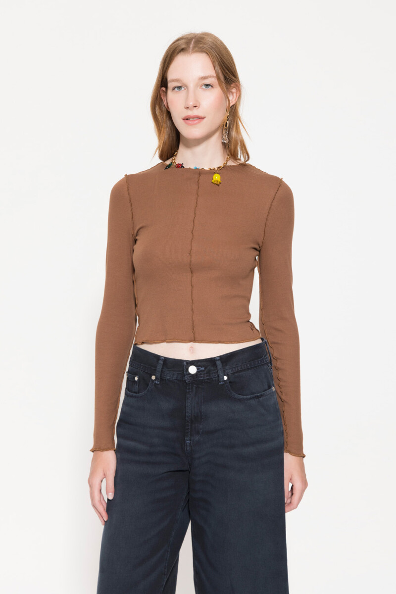REMERA PETIT Marron