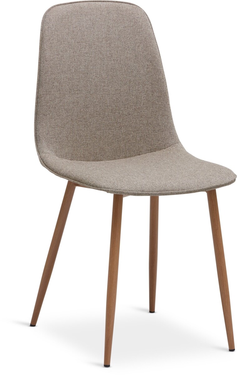 Silla de comedor BISTRUP arena/roble 