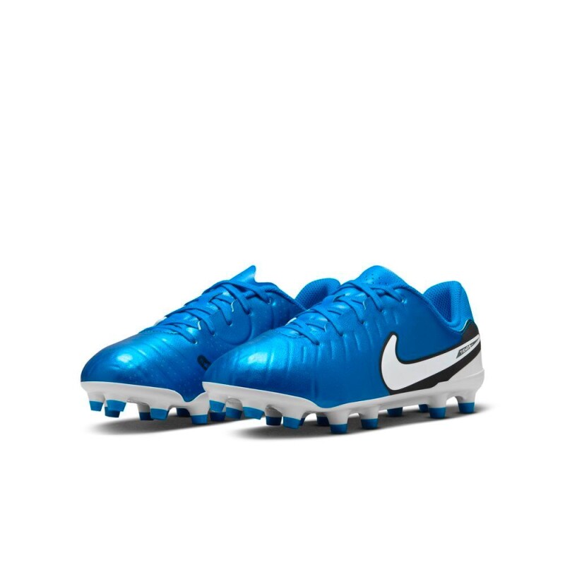 Championes de fútbol Nike Legend 10 Academy Fg/Mg de Niños Azul