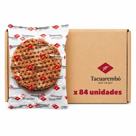 CAJA DE HAMBURGUESAS TACUAREMBO X 84 CAJA DE HAMBURGUESAS TACUAREMBO X 84