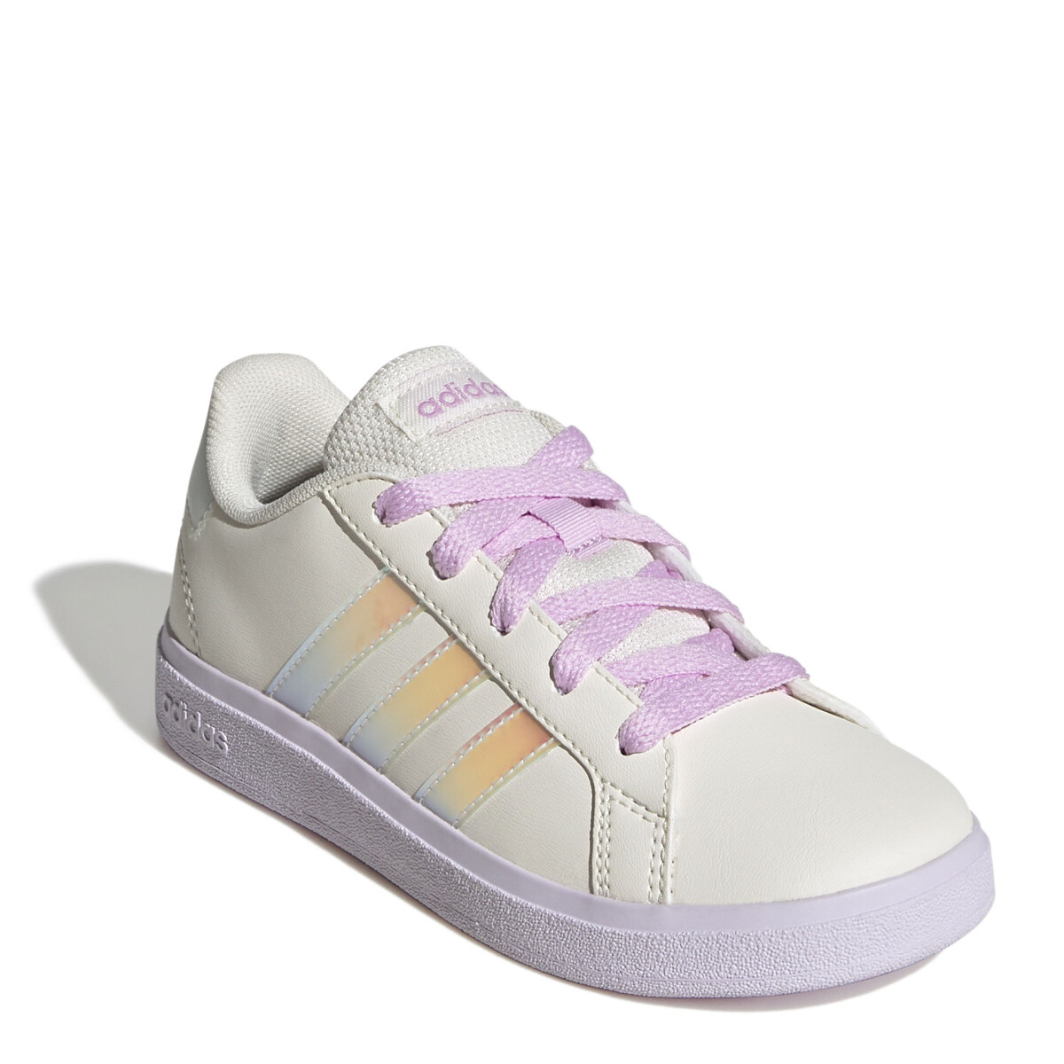 Championes de Niños Adidas Grand Court 2.0 JRS - Blanco - Lila 