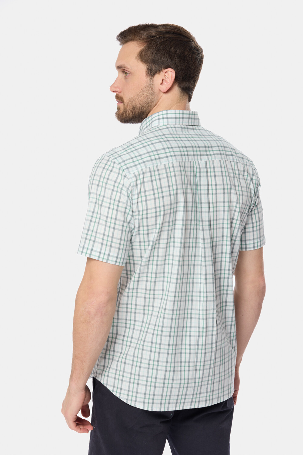 CAMISA SPORT A CUADROS Verde
