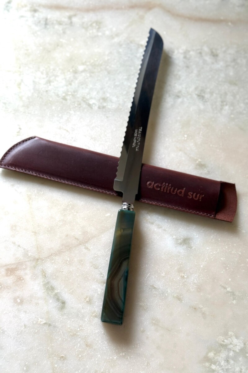 Stone Bread Knife Verde