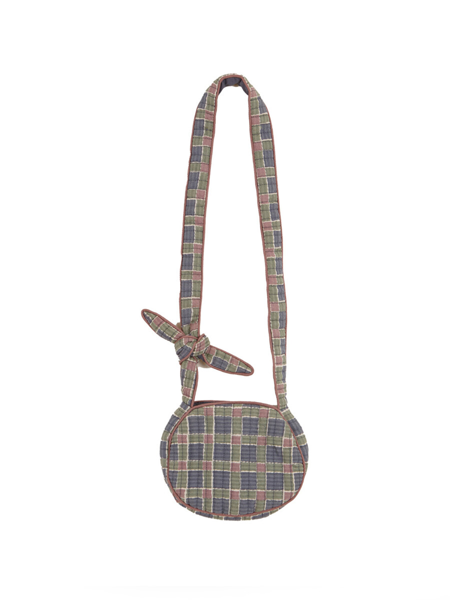 Bolso Guateado Azul Pato