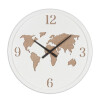 RELOJ DE PARED MDF MUNDO RELOJ DE PARED MDF MUNDO
