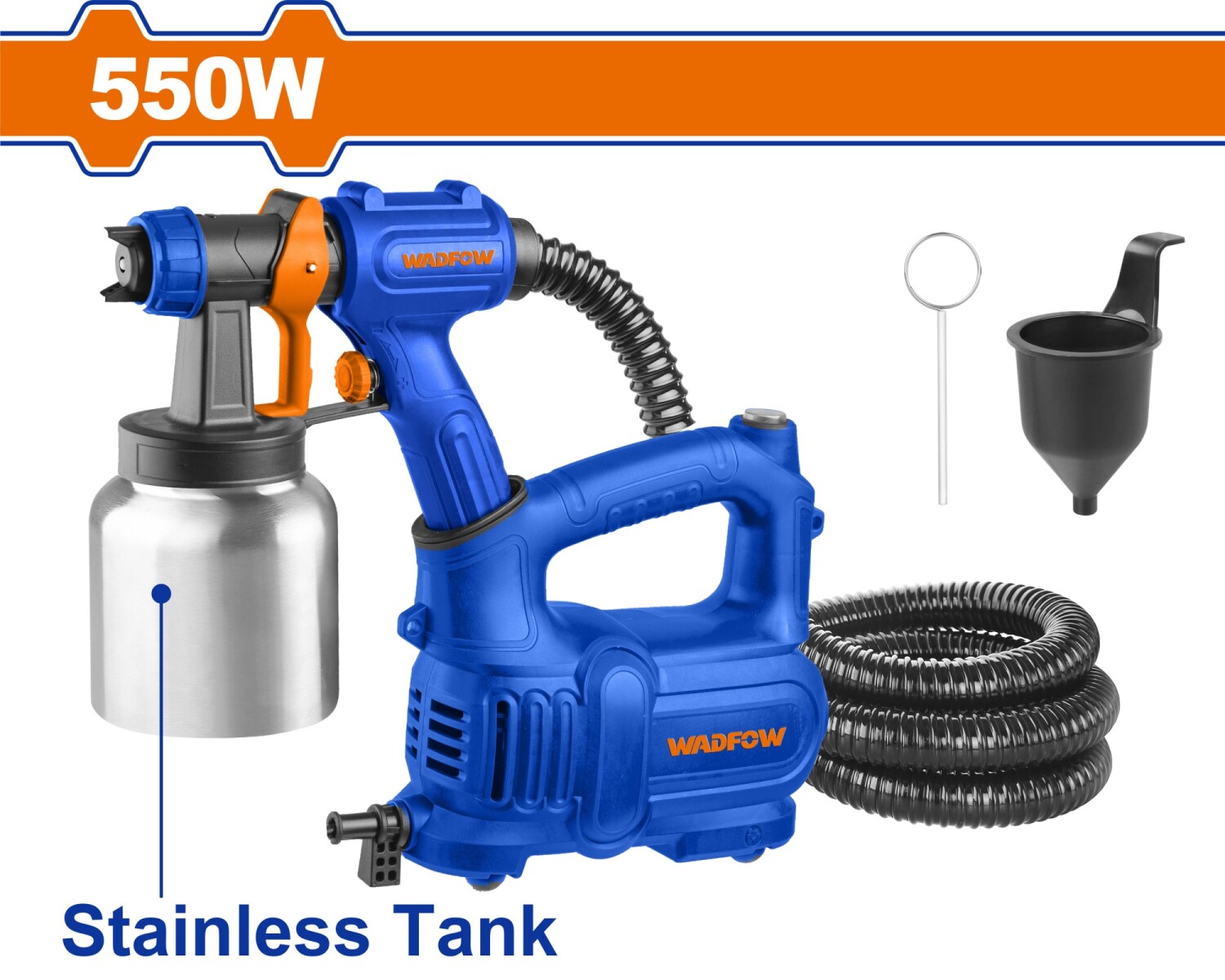 EQUIPO DE PINTAR 550W TACHO METAL 800ML WADFOW WEG2A51 