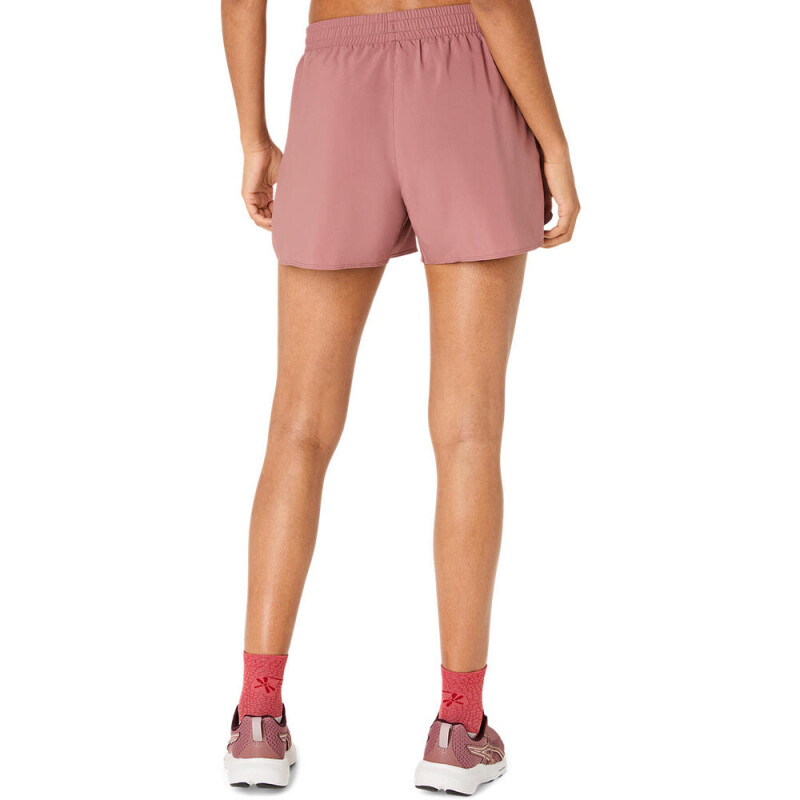Short Running Asics Icon 4In Short Mujer Rubble Red