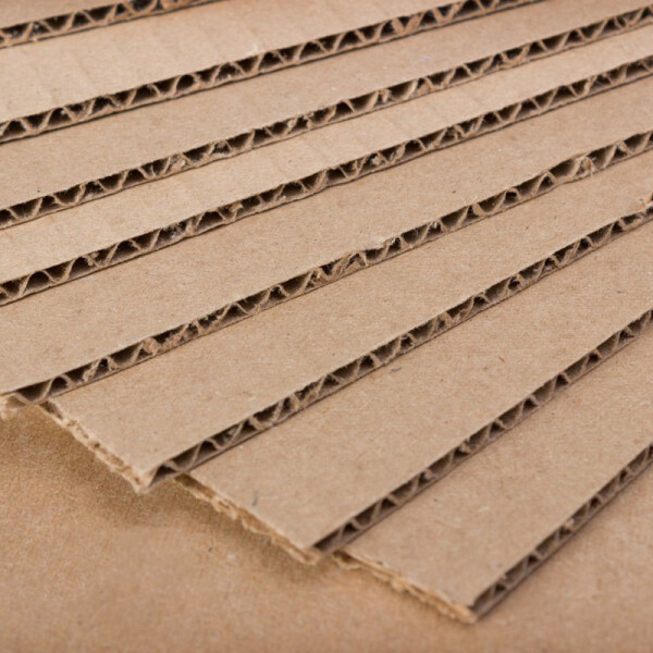 Cartón Corrugado Kraft 4mm Única