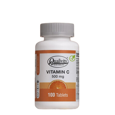 Vitamin C 500 mg 100 Cáps Qualivits Vitamin C 500 mg 100 Cáps Qualivits