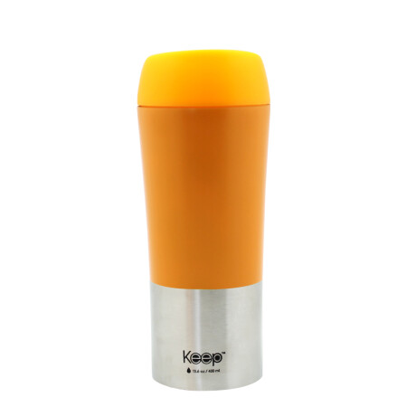 Mug Keep On The Go 450ML Acero Inoxidable NARANJA