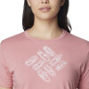 Remera Sun Trek SS Graphic Mujer PINK AGAVE OUT