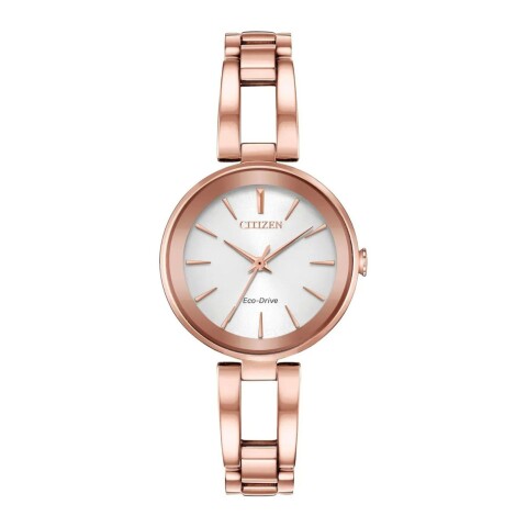 Reloj Citizen Eco-Drive EM0639-81A para mujer en acero Rosé