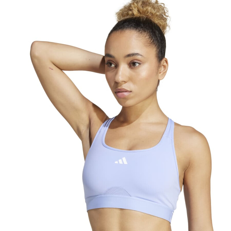 Top Adidas Powerreact de Mujer - IY7709 Celeste