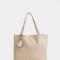 Shopper Cartera Shopper Crudo - Blanco Crudo