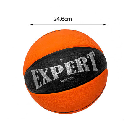 Pelota Basketball Pro N°7 Oficial De Goma Basquetbol Naranja