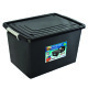 Set x3 Caja Organizadora 56 Lts NEGRO