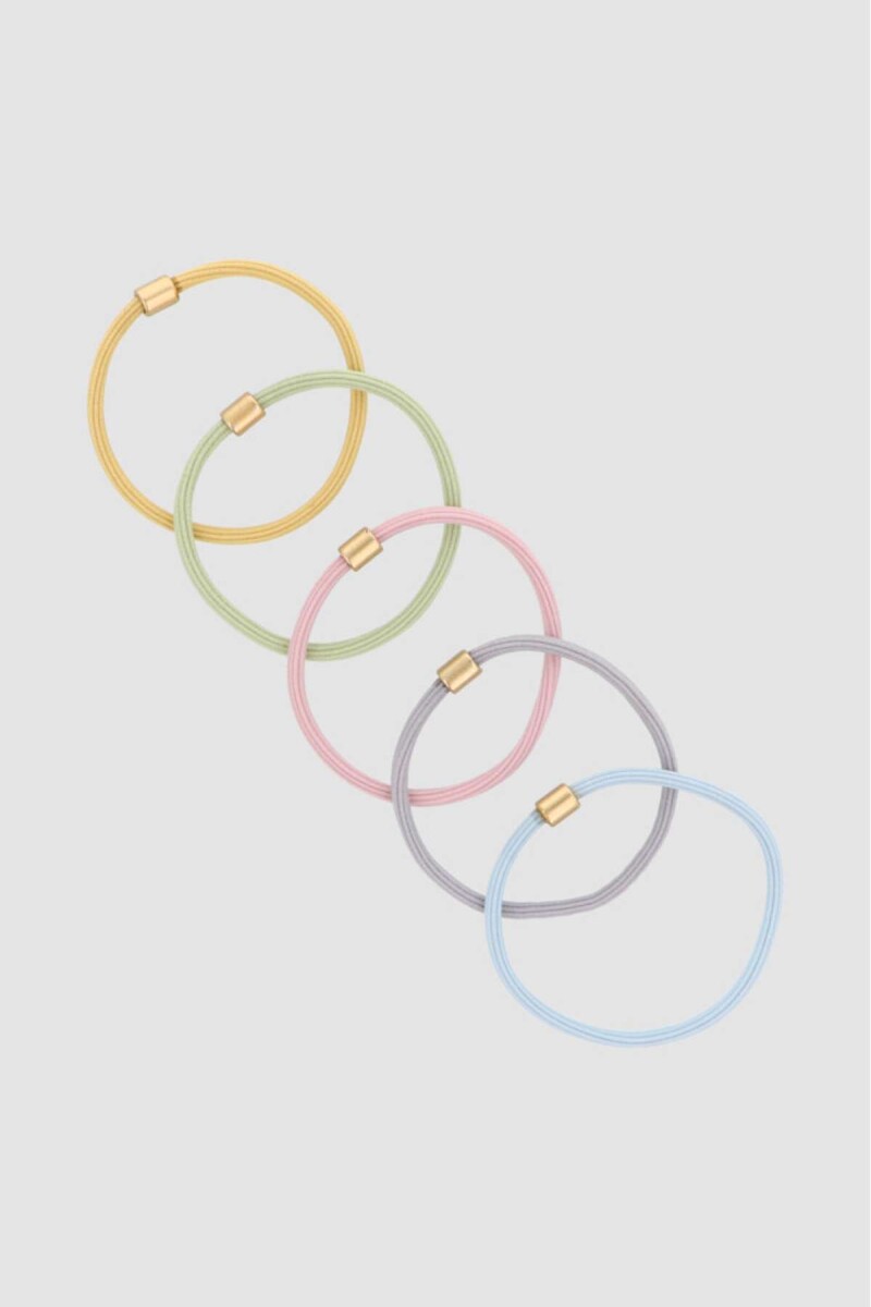 Gomitas pack x5 pastel - Variante unica 