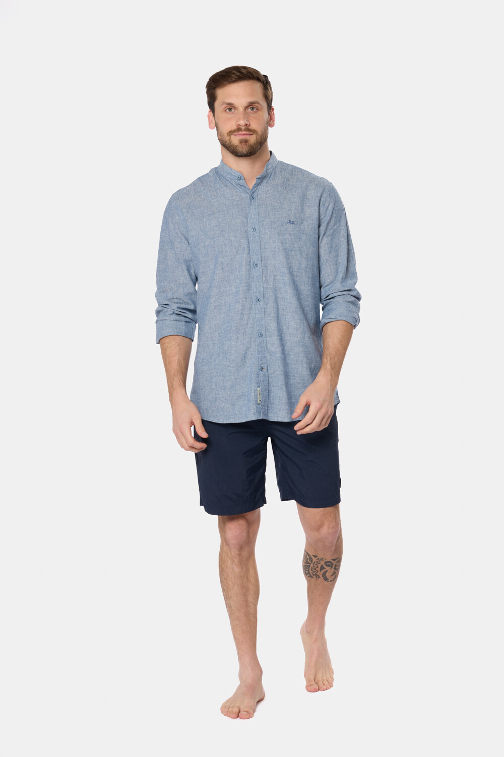 BERMUDA DE BAÑO Azul