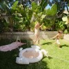 Inflable tira agua alfombra Princess Swan