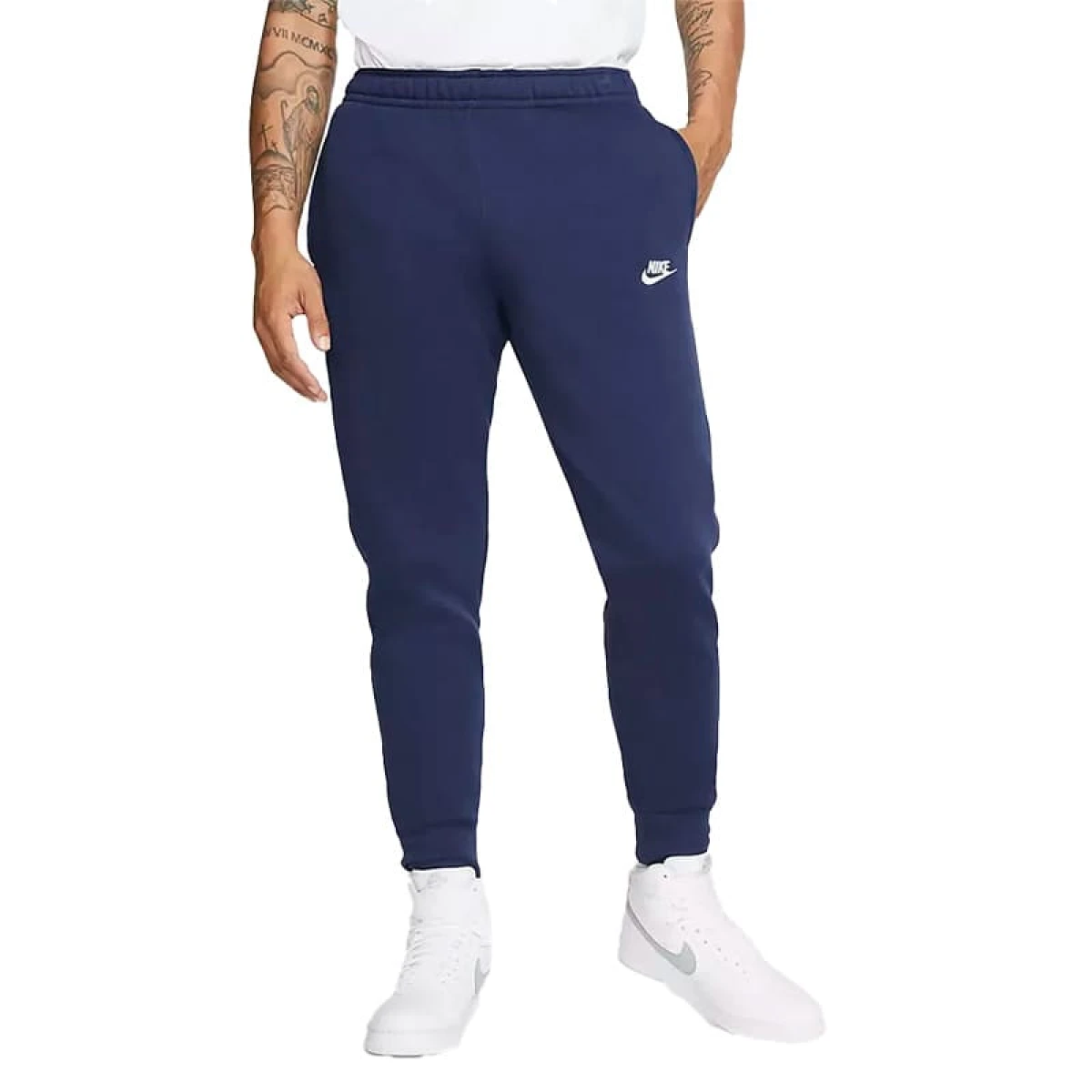 Pantalón Nike Club de Hombre - BV2671-410 - Marino 