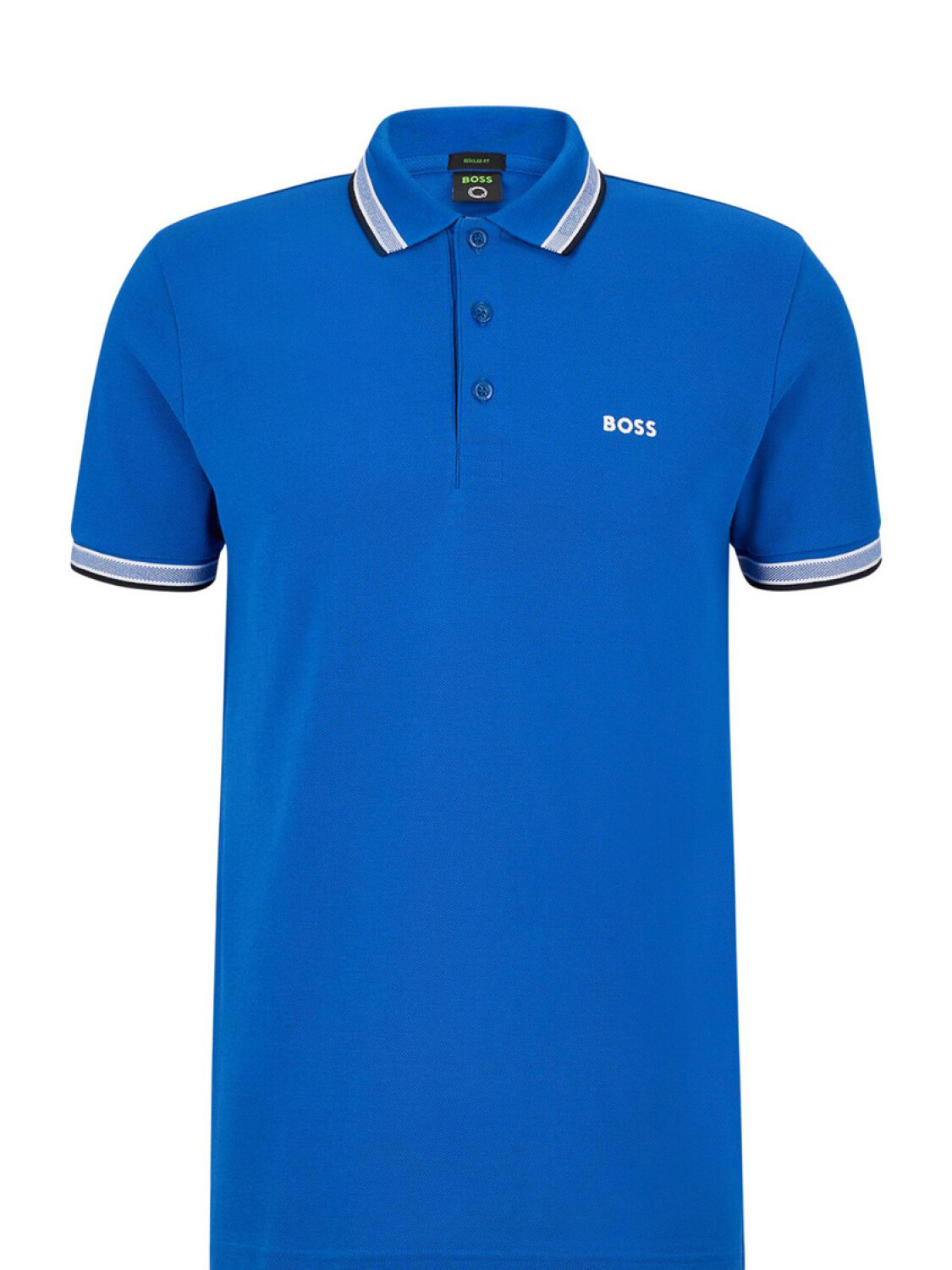 Remera Polo Regular Fit, Paddy Azul