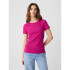 V-SS RIB T FUCHSIA PETAL