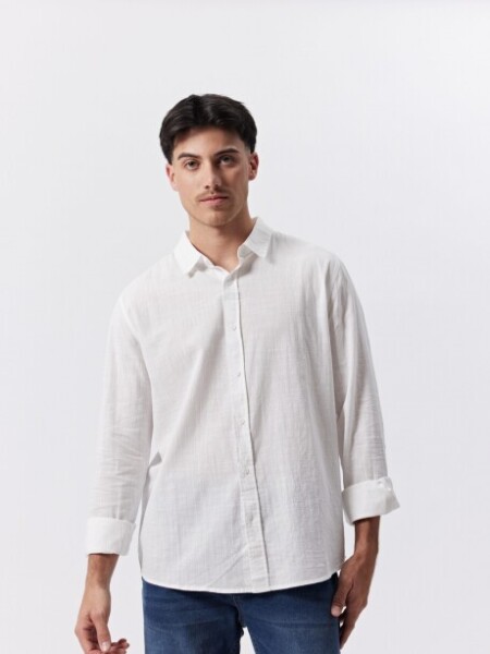 CAMISA N. SAILS 10702 M.L faro BLANCO
