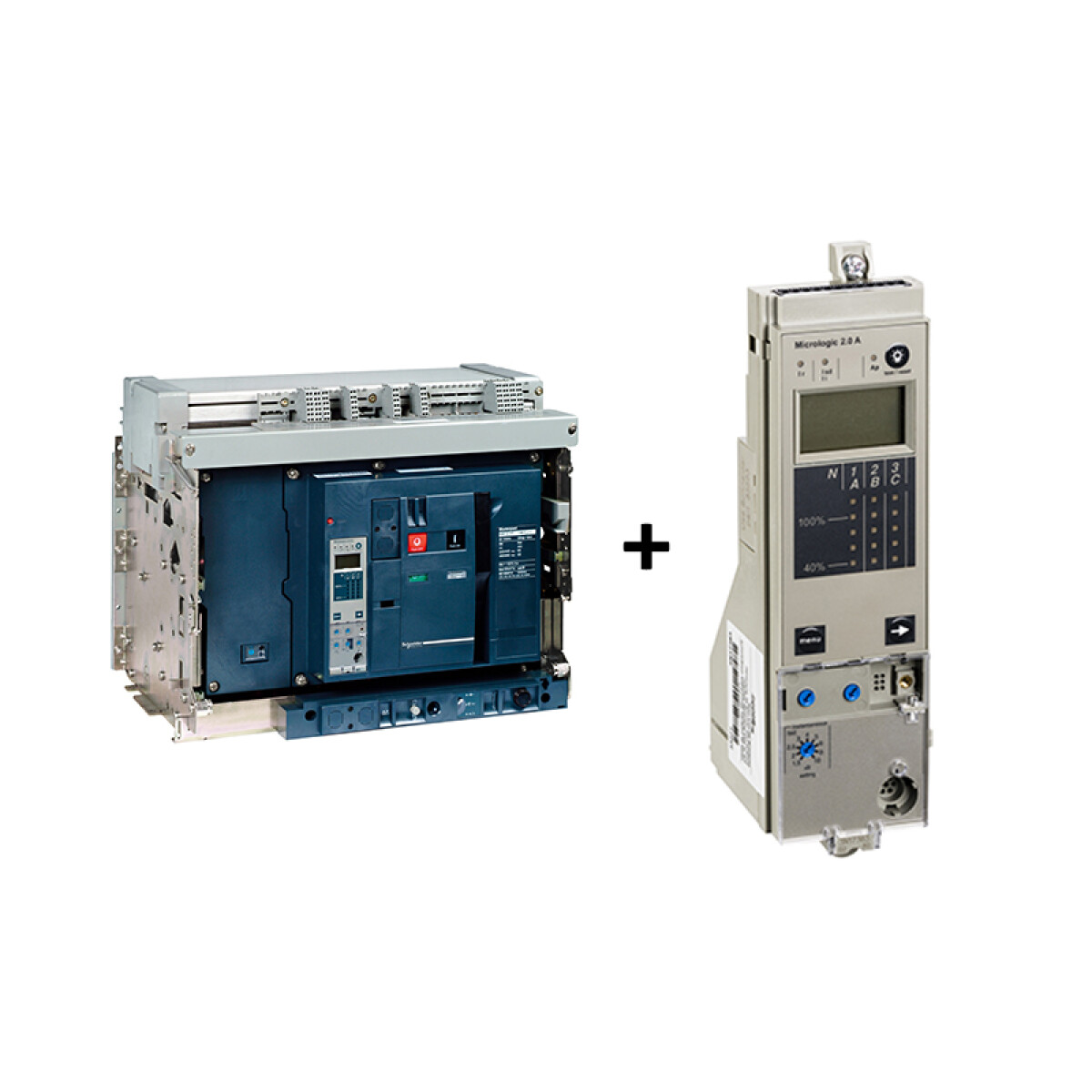 Disyuntor abierto NW 4P 3200A 65KA +un. disparo 2A - MG4634 