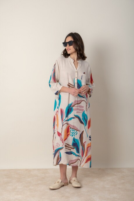 VESTIDO SILVINA Natural
