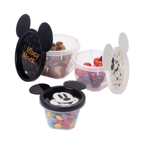 Pack x 3 Recipientes Connect 3D Mickey U