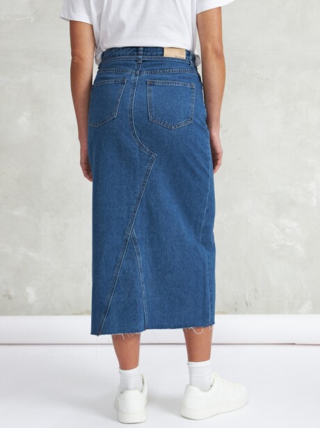 POLLERA LUCILE AZUL