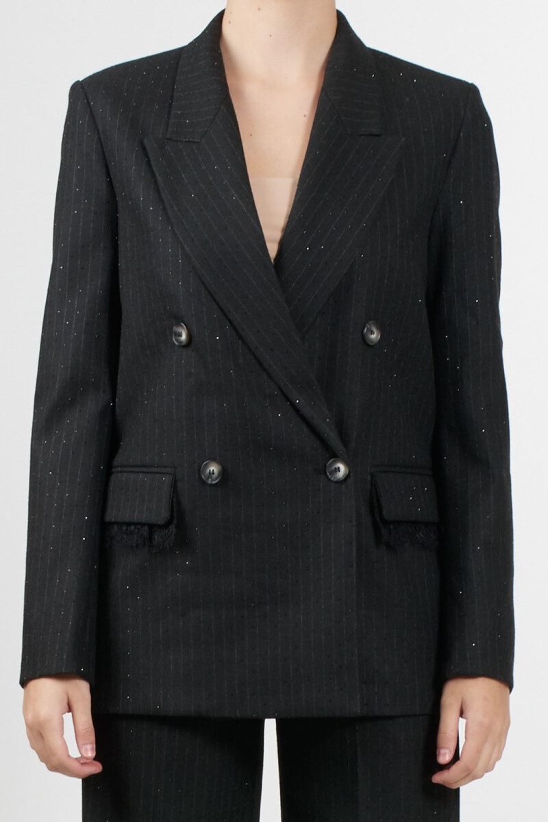 CHAQUETA Negro