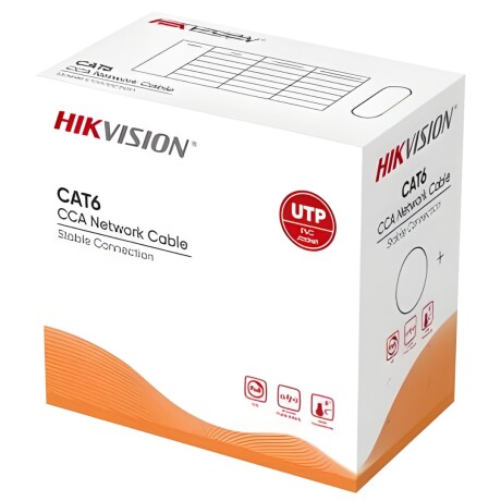 Cable Utp Hikvision CAT6E 305M - Cca 001