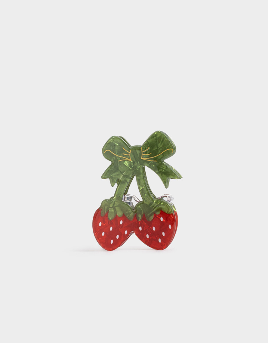 Broche Acrílico Fruta 