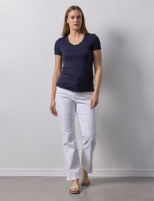 Remera Basica AZUL