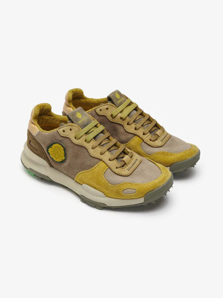 SHOES CHACRONA SUEDE LODEN KHAKI
