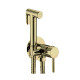 Griferia Ducha Higienica Embutir En Oro Cepillado - Signature