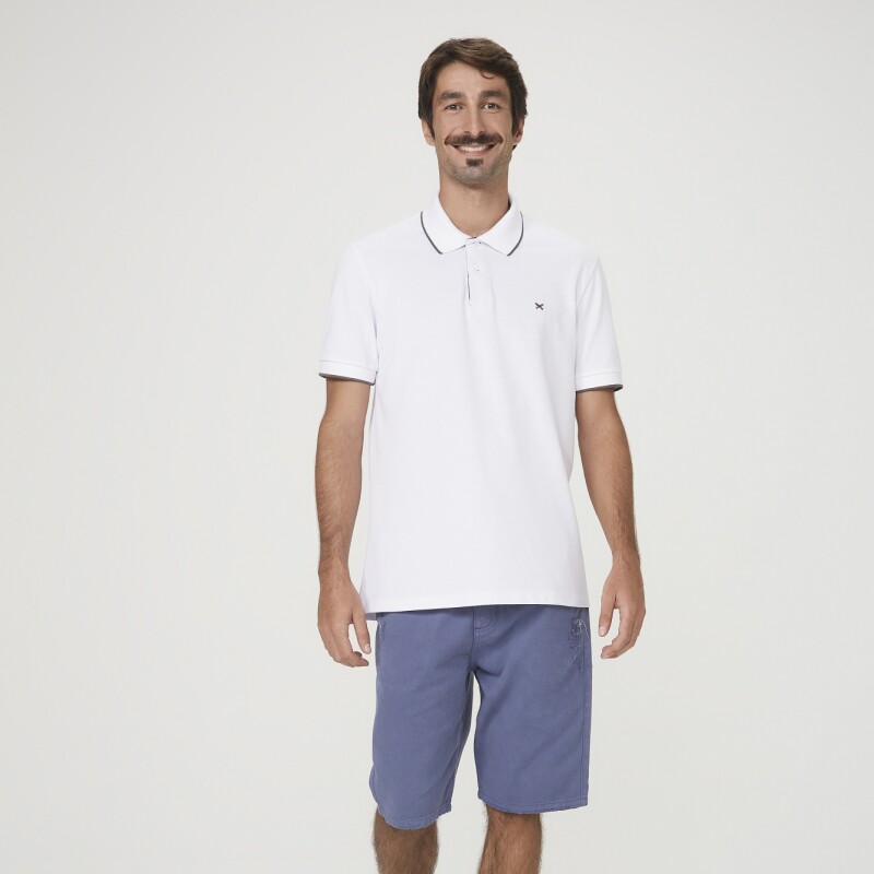 CAMISA POLO MM MASC BRANCO
