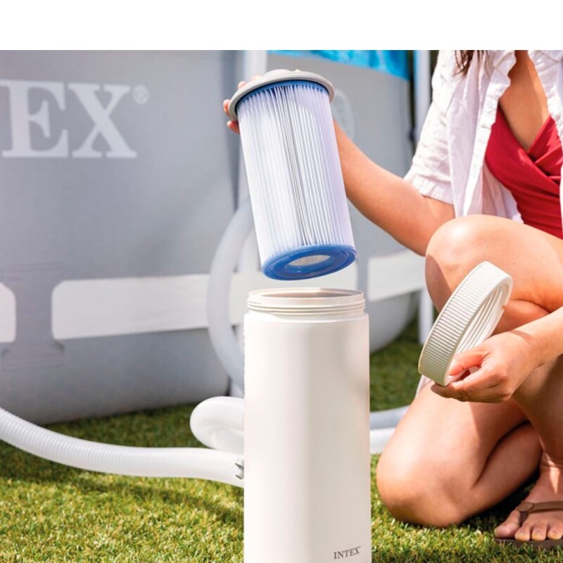 INTEX BOMBA FILTRO CARTUCHO A 3785 L/H Intex Bomba Filtro Cartucho A 3785 L/h
