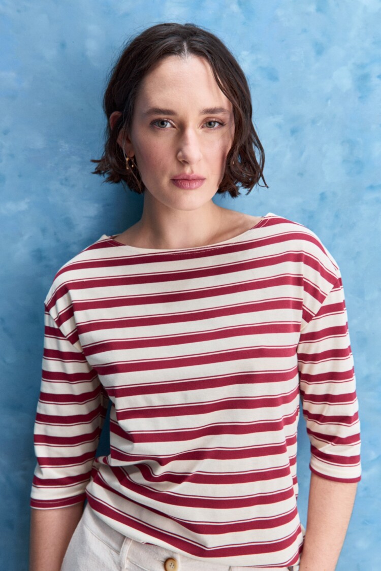 REMERA VOLPAIA Rojo Oscuro