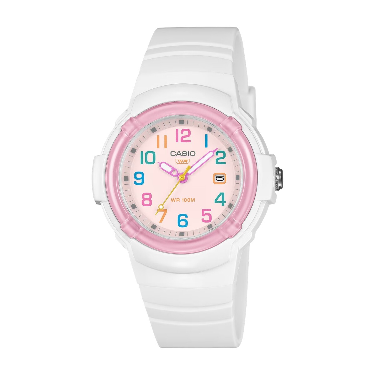 Reloj CASIO LX800H-7A1VDF Resina Blanco Esfera 34mm 