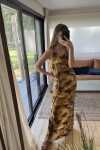 Mini Balls Dress Tostado