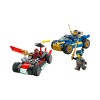 Lego Ninjago desafio a maxima velocidad Rogue vs Drix Lego Ninjago desafio a maxima velocidad Rogue vs Drix
