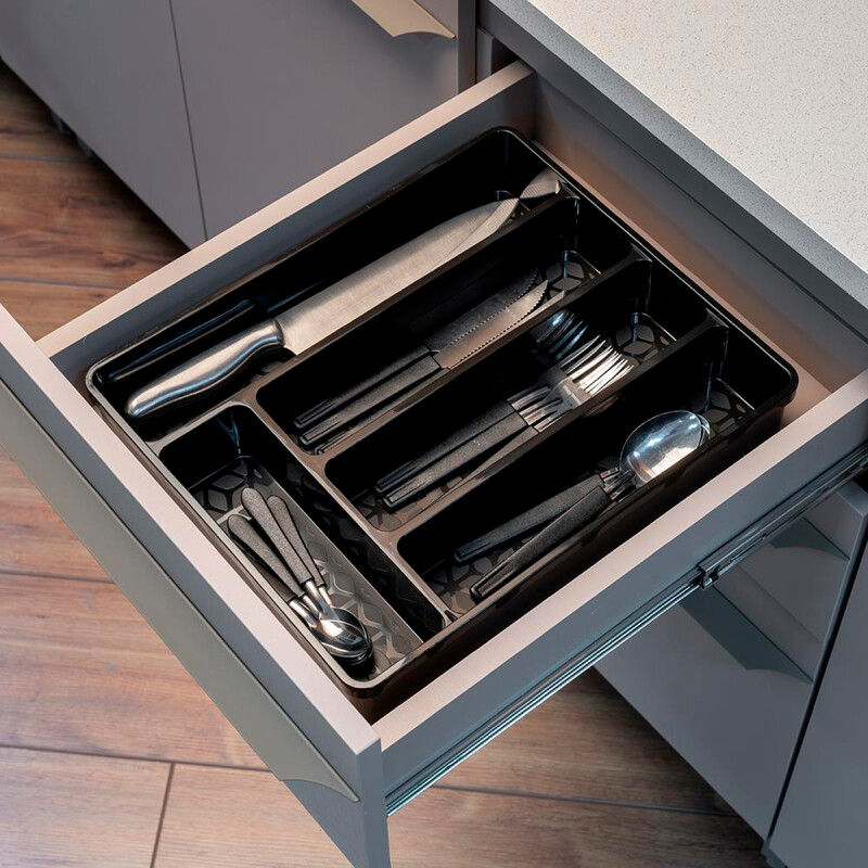 Organizador de cubiertos GRIS