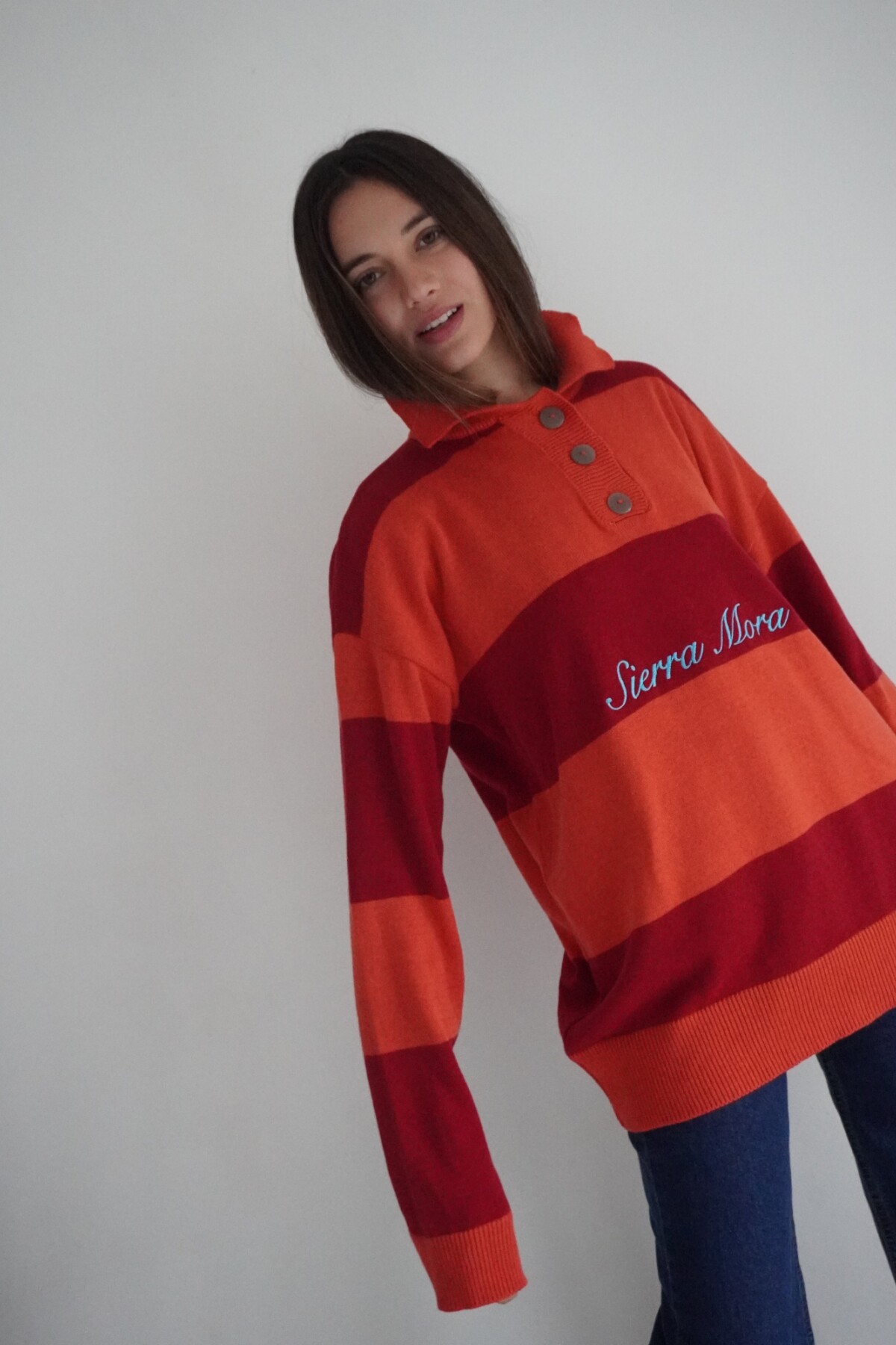 Heritage Sweater Naranja / Rojo