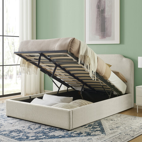 Cama baúl con respaldo - 2 plazas Cama baúl con respaldo - 2 plazas