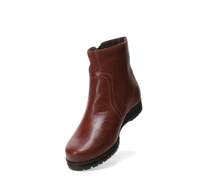 Bota de Mujer Bottero Caña Baja Marrón Coñac