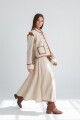 PRE VENTA Chaqueta Mena Beige y visón