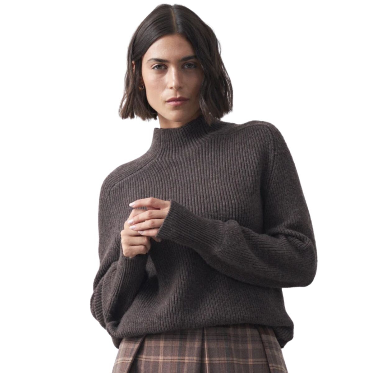 POLERA DALMA S-XXL - CHOCOLATE 