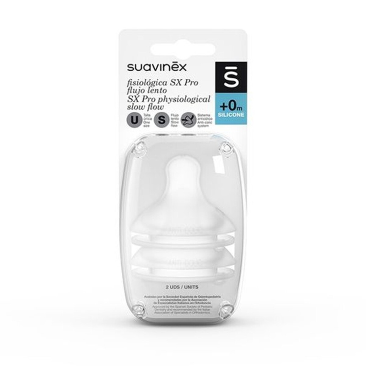 Tetina Suavinex Sx +0m Flujo S 